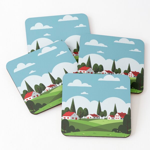 Item preview, Rural landscape designed and sold by Design4uStudio.