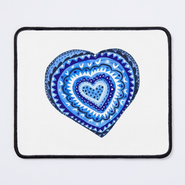 Item preview, Indigo Heart – Layers of Love designed and sold by EntroRhim.