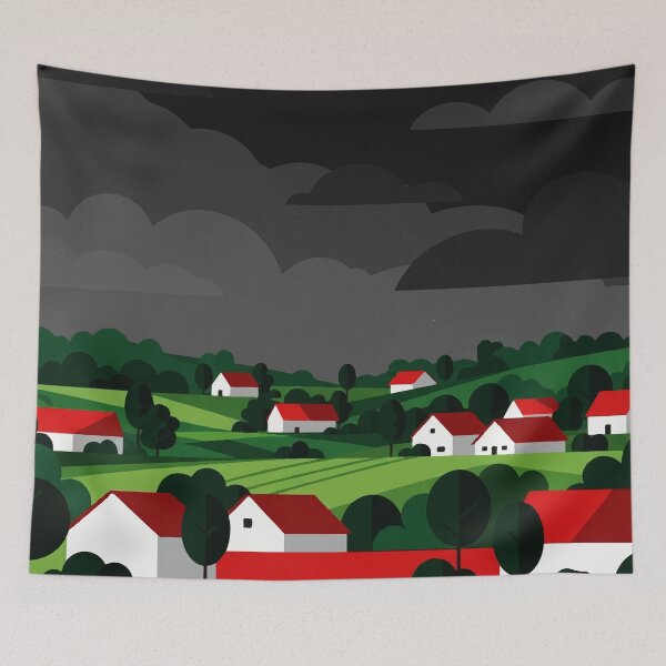 Item preview, Rural landscape designed and sold by Design4uStudio.