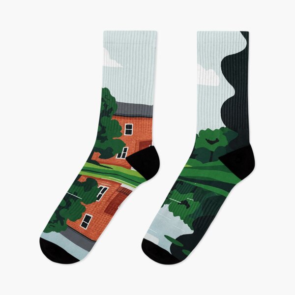 Item preview, House on the shore of a small lake designed and sold by Design4uStudio.