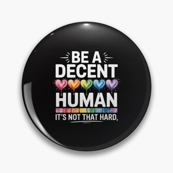 Item preview, LGBT Heart Be A Decent Human It's Not That Hard designed and sold by LeeEvans222.