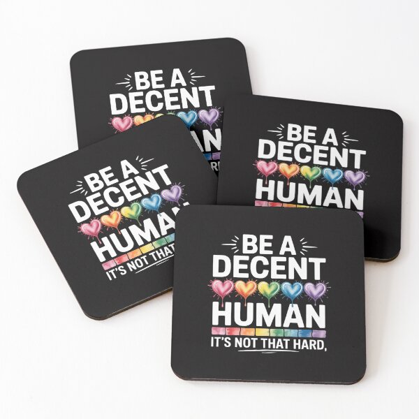 Item preview, LGBT Heart Be A Decent Human It's Not That Hard designed and sold by LeeEvans222.