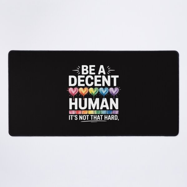 Item preview, LGBT Heart Be A Decent Human It's Not That Hard designed and sold by LeeEvans222.