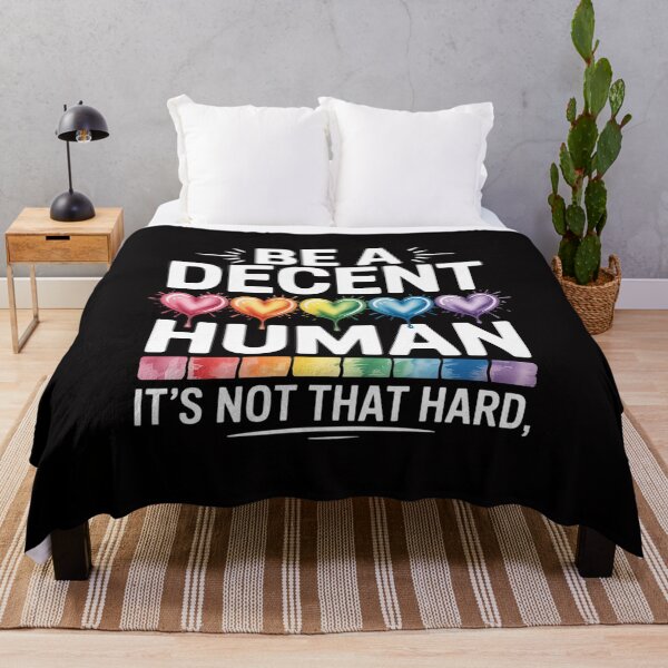 Item preview, LGBT Heart Be A Decent Human It's Not That Hard designed and sold by LeeEvans222.