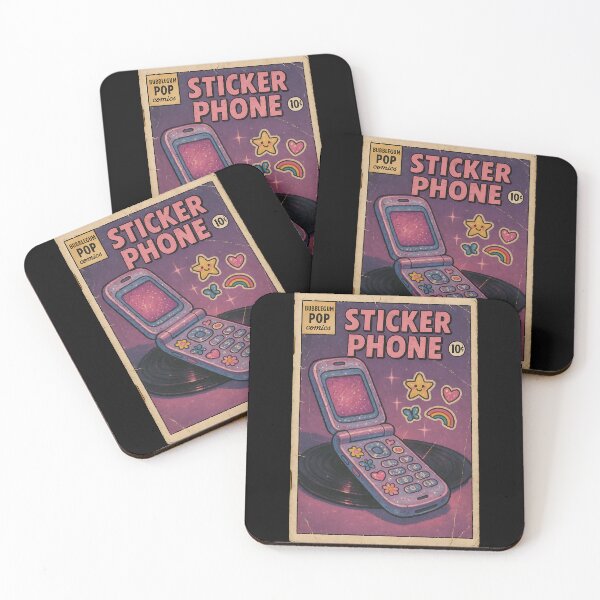 Item preview, Bubblegum Pop: Sticker Phone designed and sold by bapupa.