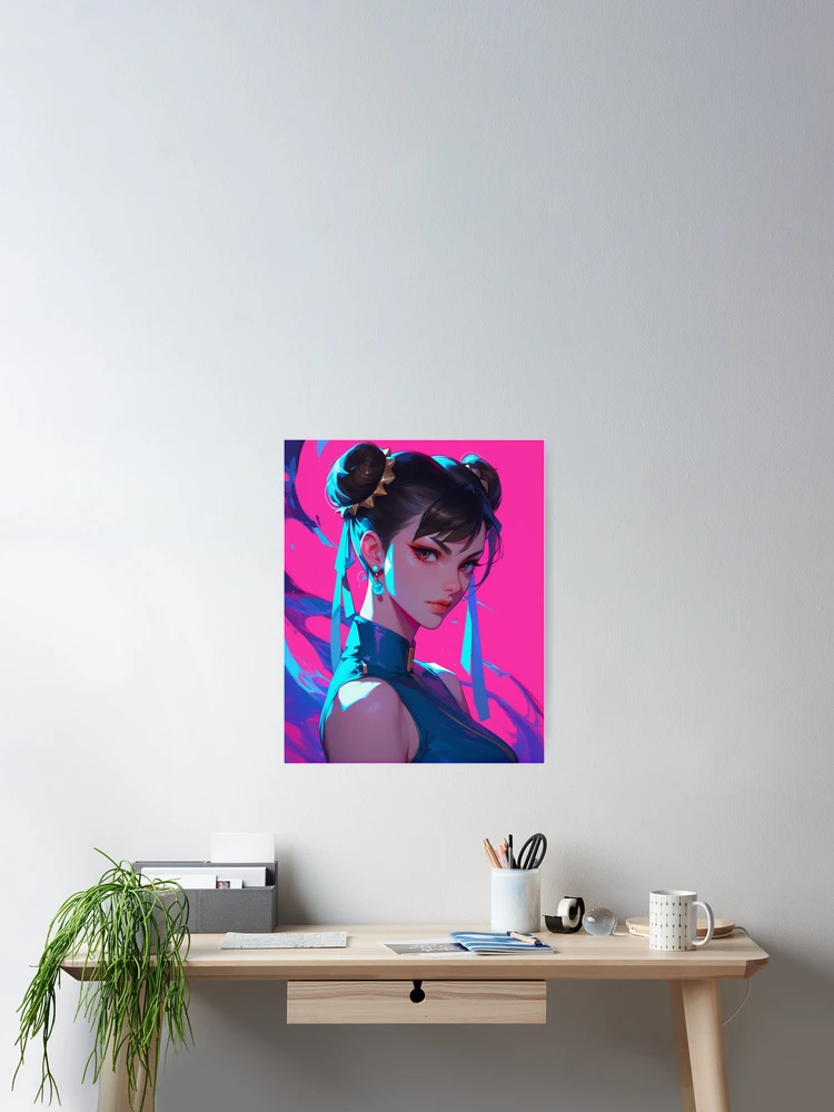 Thumbnail 2 of 3, Poster, Chun Li 010 designed and sold by Raziel619 Prints.