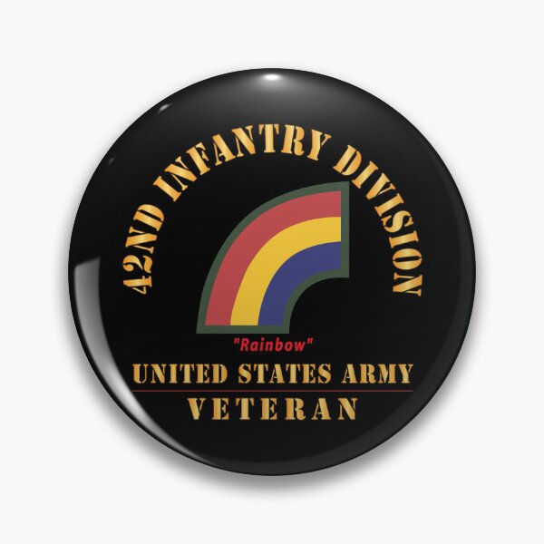 Item preview, Army - SSI - 42nd Infantry Division - Rainbow - US Army Veteran X 300 designed and sold by Military Insignia Products.