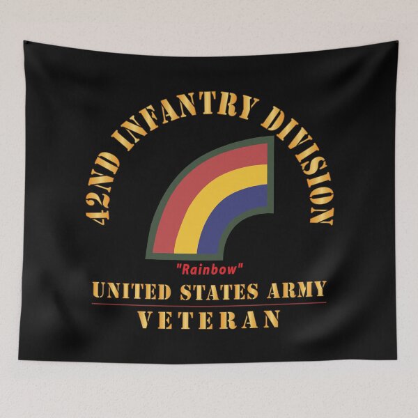 Item preview, Army - SSI - 42nd Infantry Division - Rainbow - US Army Veteran X 300 designed and sold by Military Insignia Products.