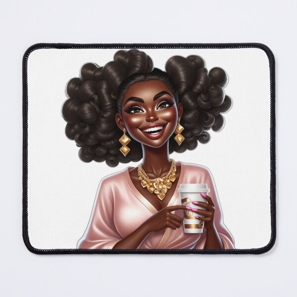 Item preview, Coffee, Curls & Pure Joy designed and sold by Lulunza.