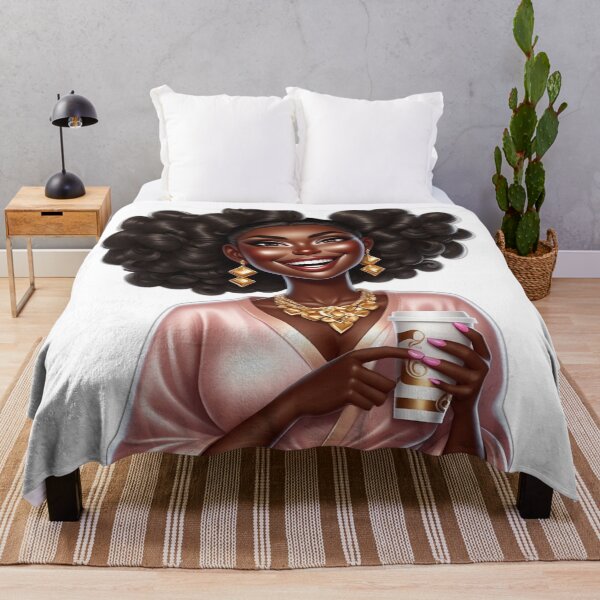 Item preview, Coffee, Curls & Pure Joy designed and sold by Lulunza.