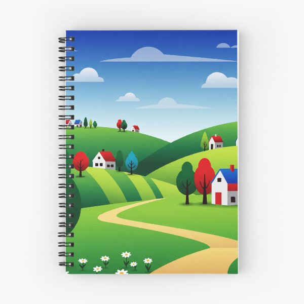 Item preview, Rural landscape designed and sold by Design4uStudio.