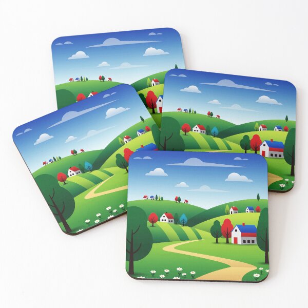 Item preview, Rural landscape designed and sold by Design4uStudio.