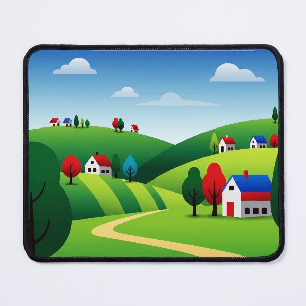 Item preview, Rural landscape designed and sold by Design4uStudio.