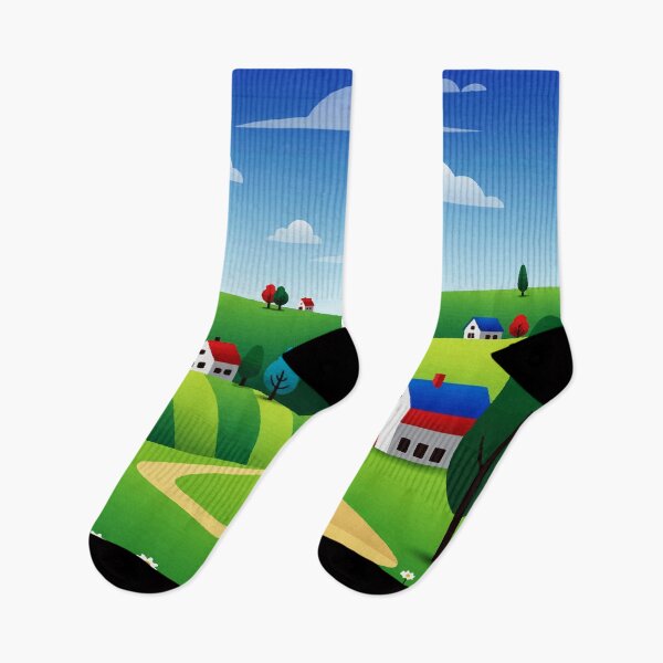 Item preview, Rural landscape designed and sold by Design4uStudio.