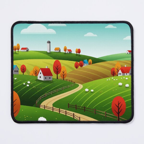 Item preview, Rural landscape designed and sold by Design4uStudio.