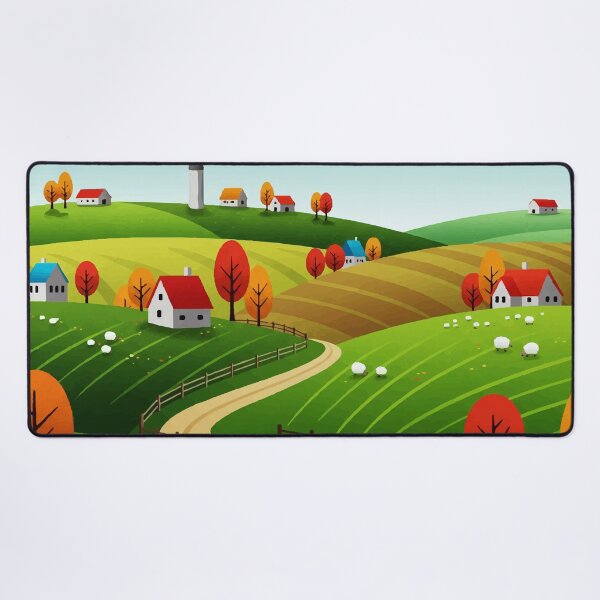 Item preview, Rural landscape designed and sold by Design4uStudio.