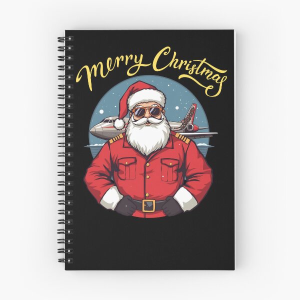 Item preview, Captain Santa – Merry Christmas Aviation Pilot designed and sold by AEROSPACE-IND.