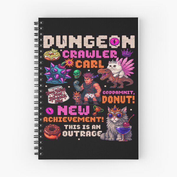 Item preview, Dungeon Crawler Carl Princess Donut & Mongo  designed and sold by RamblingsRose.