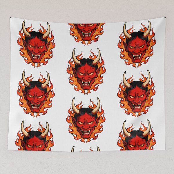 Item preview, A DEVIL AND FLAMES designed and sold by infinitearte.