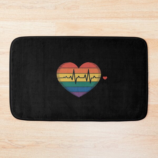 Item preview, LGBT Pride Month Heartbeat Pulse LGBTQ Parade designed and sold by LeeEvans222.