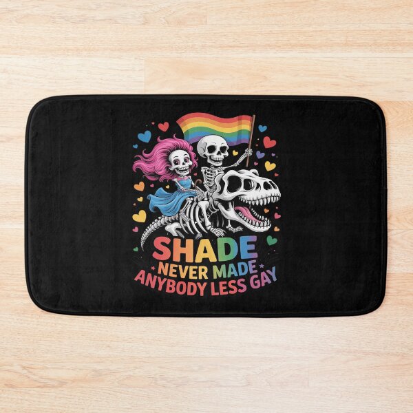 Item preview, LGBT Shade Never Made Anybody Less Gay Skeleton designed and sold by LeeEvans222.