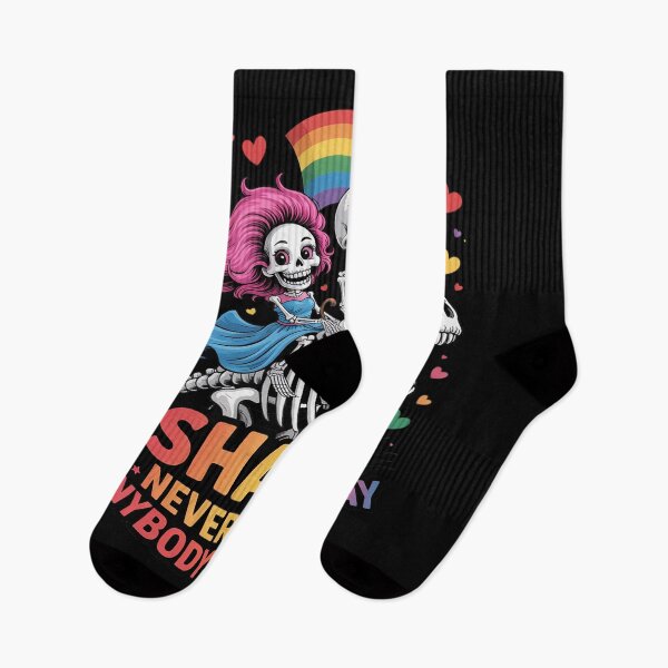 Item preview, LGBT Shade Never Made Anybody Less Gay Skeleton designed and sold by LeeEvans222.