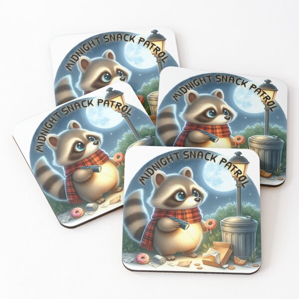 Item preview, Snacking raccoon designed and sold by Nova-G902.
