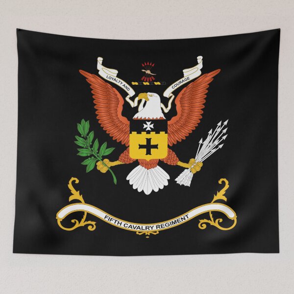 Item preview, Army - Regimental Colors - 5th Cavalry Regiment X 300 designed and sold by Military Insignia Products.