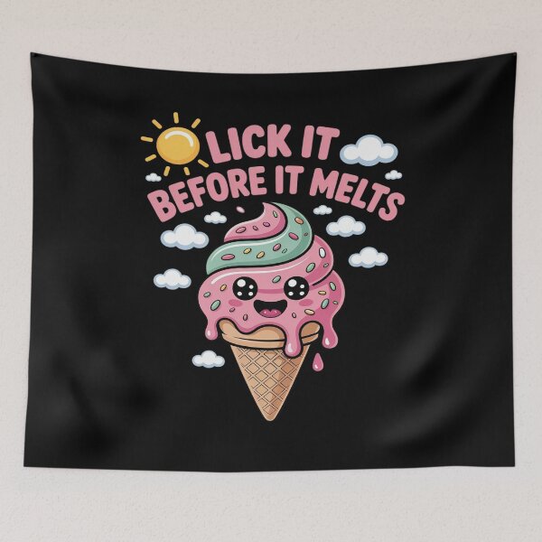 Item preview, Lick It Before It Melts Funny Ice Cream designed and sold by LeeEvans222.