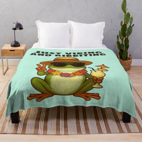 Item preview, Just Vibing and Ribbiting designed and sold by Megaera8.