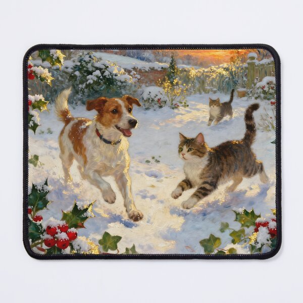 Item preview, Christmas Fairy. Yule. Dog and cats designed and sold by SoniaSarkali.