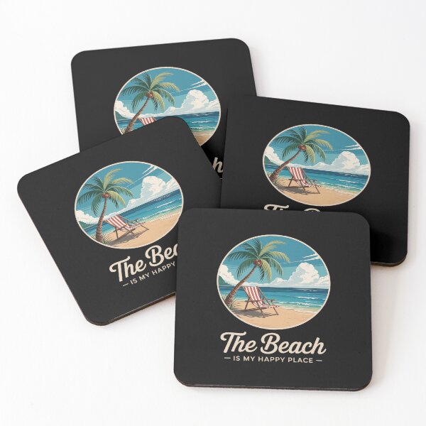 Item preview, Life Is Really Good The Beach is My Happy Place Beach designed and sold by LeeEvans222.