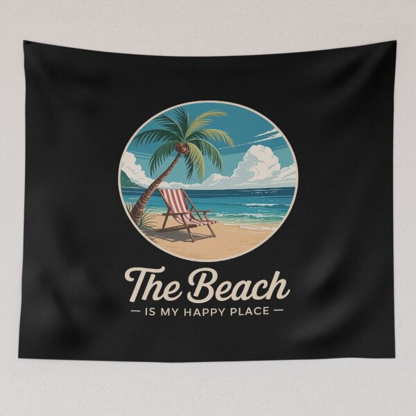Item preview, Life Is Really Good The Beach is My Happy Place Beach designed and sold by LeeEvans222.