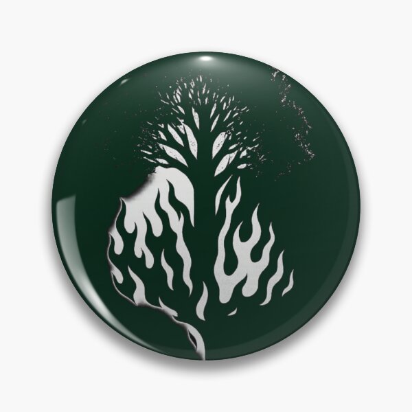 Item preview, Burning Tree T-Shirt | Nature & Fire Contrast Graphic Tee | Environmental Awareness Art Shirt | Minimalist Tree Flame Design for Eco Lovers designed and sold by KDesignCrafts.