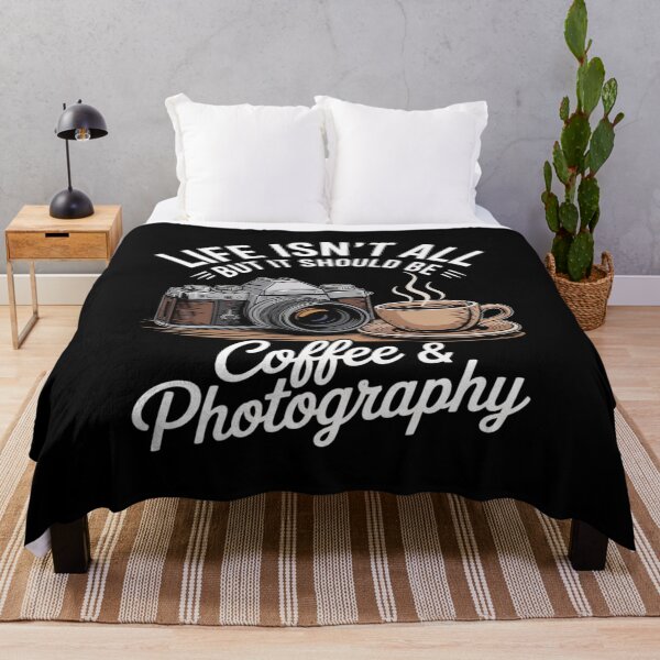 Item preview, Life Isn't All Coffee And Photography Funny Photographer designed and sold by LeeEvans222.