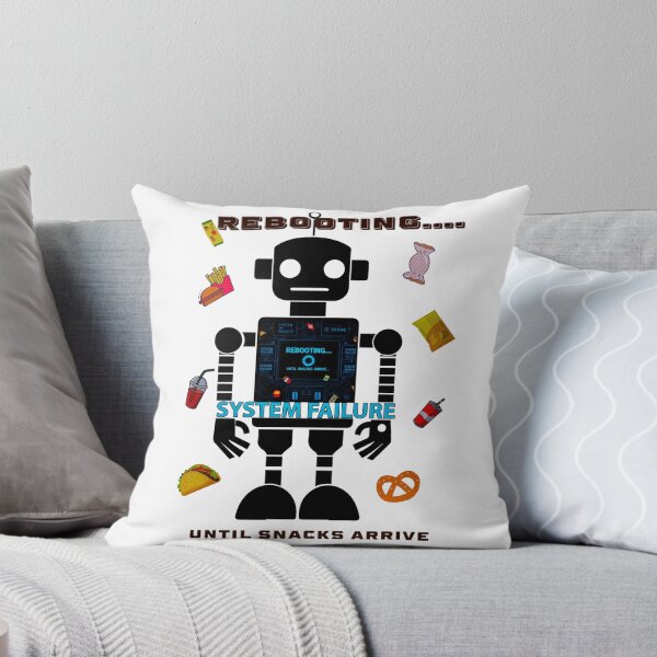 Item preview, Rebooting System Failure – Funny Snack Lover  Design designed and sold by Lunalayer Boutique .