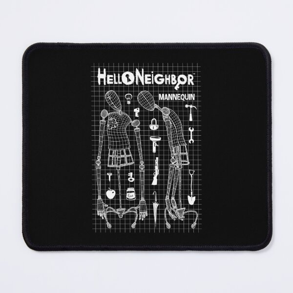 Item preview, Hello Neighbor Mannequin Game Character Computer Wireframe designed and sold by GrandeDuc.
