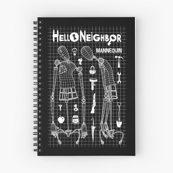 Item preview, Hello Neighbor Mannequin Game Character Computer Wireframe designed and sold by GrandeDuc.