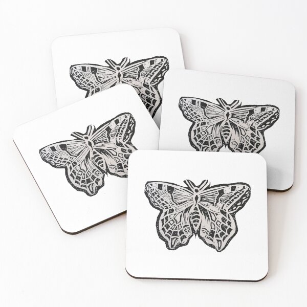 Item preview, Butterfly Lino Stamp designed and sold by CaitCreates01.