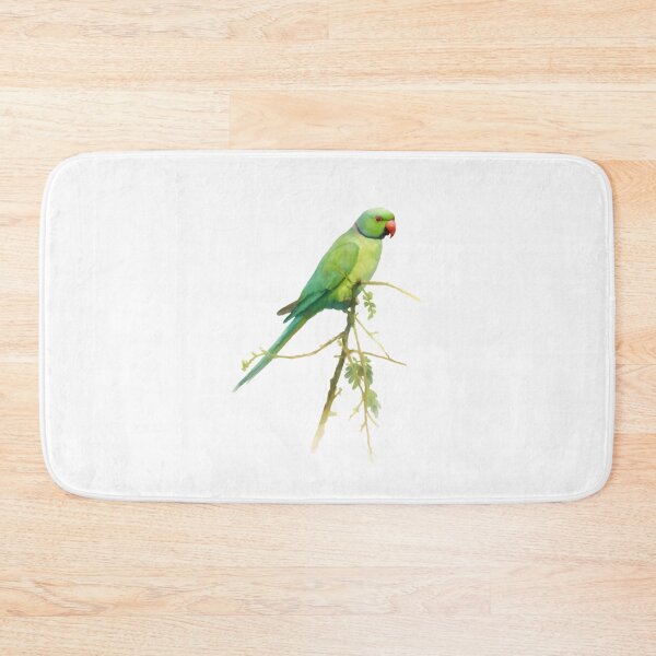 Item preview, Rose-ringed Parakeet (Psittacula krameri) designed and sold by HOMETOWN86.