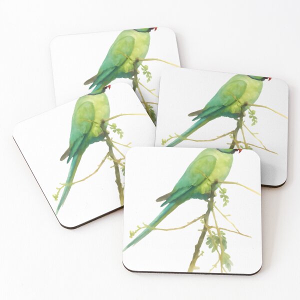 Item preview, Rose-ringed Parakeet (Psittacula krameri) designed and sold by HOMETOWN86.