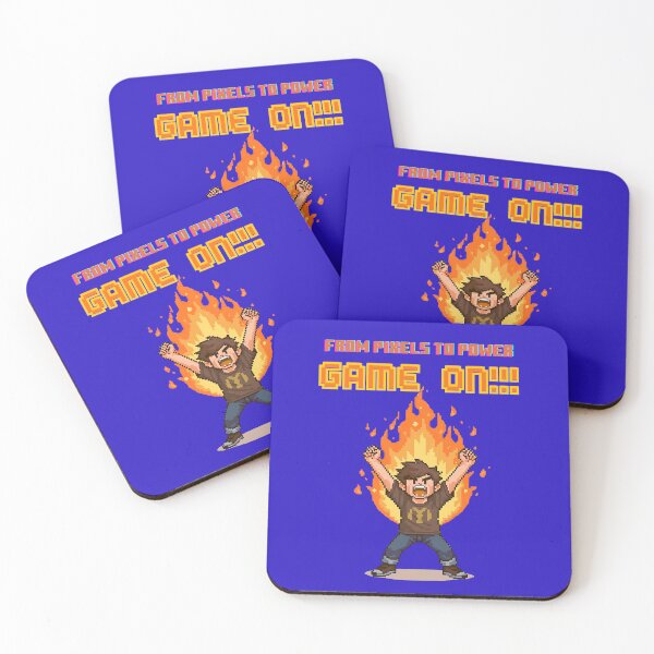 Item preview, From Pixels to Power (Game On!!!) designed and sold by RonPaulHappyGamer.