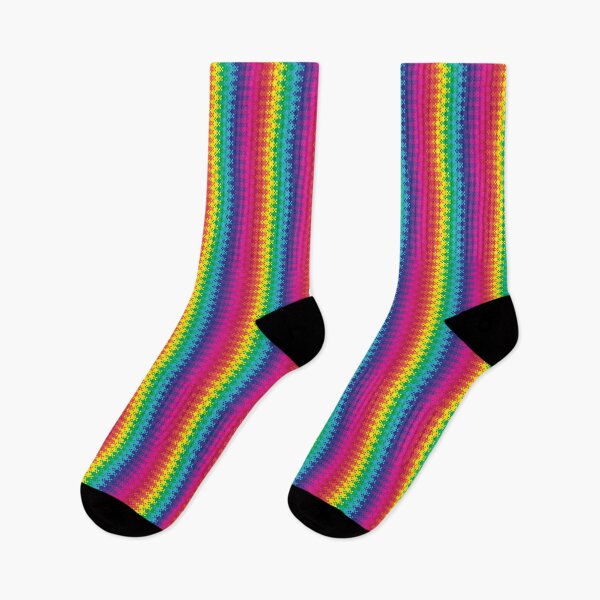 Item preview, Rainbow Pixel Gradient designed and sold by Lion & Lantern Designs.