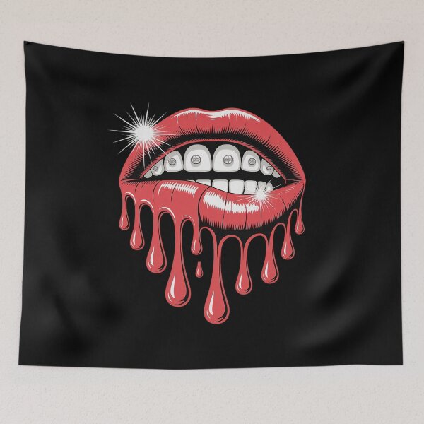 Item preview, Lips Diamond Grill Teeth Dental Jewelry designed and sold by LeeEvans222.