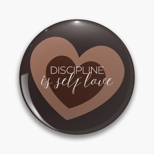 Item preview, Discipline is self-love designed and sold by JenScape.
