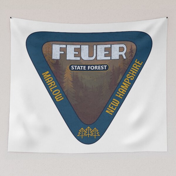 Item preview, Feuer State Forest, Marlow, New Hampshire, Forest Design designed and sold by Wanderful-roads.
