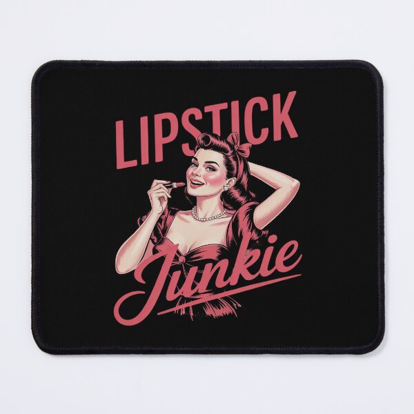 Item preview, Lipstick Junkie Pink Beauty Make up Funny Housewife designed and sold by LeeEvans222.