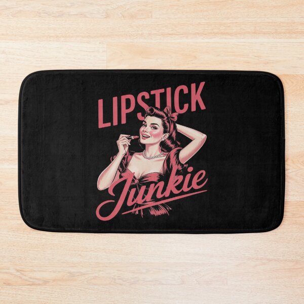 Item preview, Lipstick Junkie Pink Beauty Make up Funny Housewife designed and sold by LeeEvans222.