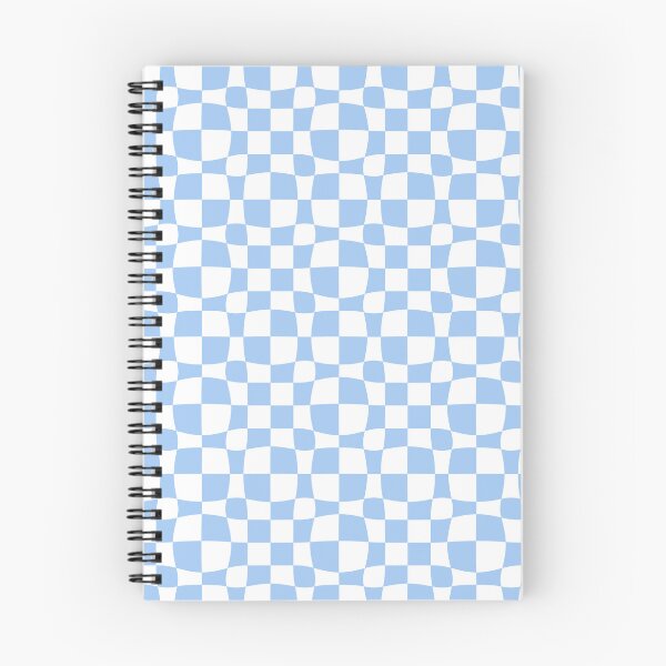 Item preview, Blue and White Warped Checkerboard designed and sold by HappyStance.
