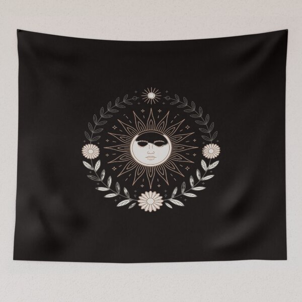 Item preview, Litha Sun Art Midsummer Floral and Celestial Nature designed and sold by LeeEvans222.